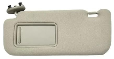 Visera Solar Con Espejo De Maquillaje Para Toyota Para Auris Para Corolla 2008-2013 Lado Izquierdo Y Derecho, Para Conductor Y Pasajero. Parasol Parasoles(Beige,Izquierda)