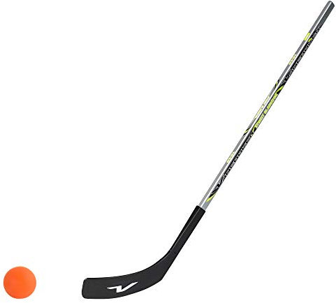 Vancouver 1 x Streethockeyschläger 100 cm, Kids Plus 1 Hockey-Ball (Rechtsschuss (rechte Hand unten))