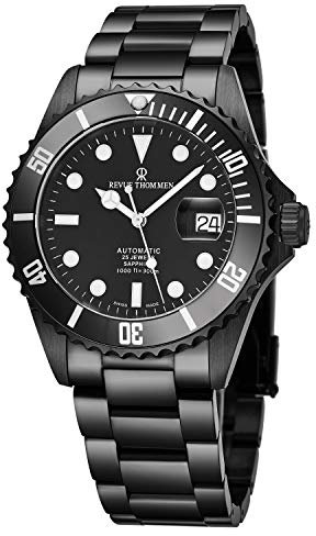 Revue Thommen Herren Armbanduhr Automatik Taucheruhr XL Diver Analog Automatik Edelstahl 17571.2177