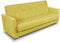 SuedineSchlafsofa Bettsofa Dave - Sofa mit Schlaffunktion und Bettkasten, Bett, Farbauswahl, Schlafcouch, Couch vom Hersteller, klick-Klack (Gelb (Suedine 78))