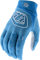 Troy Lee Designs Air Handschuhe Jugend blau/weiß Handschuhgröße XL 2021 Fahrradhandschuhe