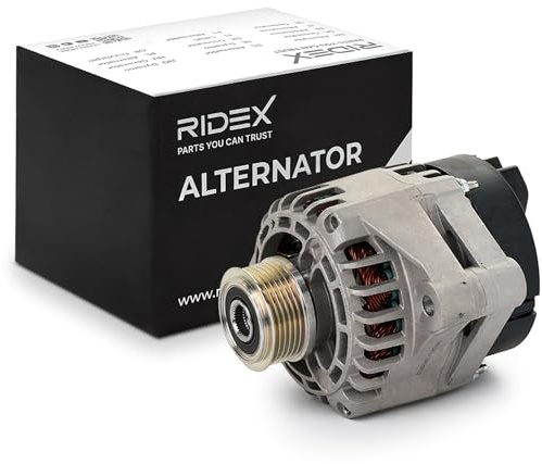 RIDEX 4G0005 Lichtmaschine 105A Generator LiMa 12V Alternator mit Freilaufriemenscheibe Kompatibel mit OPEL ZAFIRA B A05 93169032 R1530098 51820623