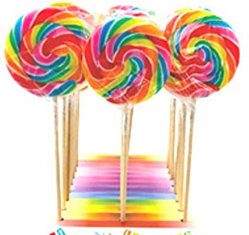 ROSSINI'S LECCA LECCA MAXI WHIRL ARCOBALENO GR.80 PZ.12