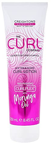 The Curl Company Lotion für Weiche & Definierte Locken (250 ml) Anti-Frizz-Wirkung für weiches, glattes Haar. Experten für lockere bis krause Locken, Kinks & Wellen.