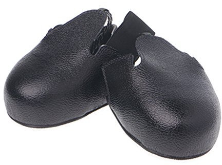 SHURROW Zapatos de Seguridad en el Lugar de Trabajo Cubierta Anti-aplastamiento Portátil Luz Visitor Puntera de Acero Soporte de Almacenamiento Negro