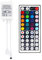 SUPERNIGHT Drahtlose IR-Fernbedienung mit 44 Tasten für 5050 3528 RGB LED-Lichtleiste