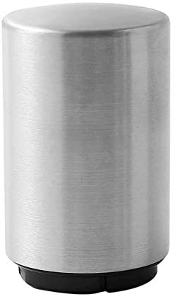 KangruiBo Magnet Beer Bottle Opener, Stainless Steel Automatic Quick Decap Kitchen Gadget, Glass Bottle Opener, Silver