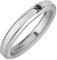 Breil, Herrenring Y Collection, Edelstahlring für Herren mit Glänzender Oberfläche und Schwarzem Kristall, Ring für Herren mit Einfachem und Minimalistischem Design