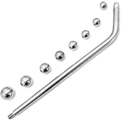 Professionelles Saxophon Dellen Reparatur Werkzeug Set Mit 8 Kugel Metallstäben Für Instrumentenwartung Und Formwiederherstellung. Saxophon Karosserie Reparatur Werkzeug