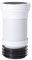 Milano Bathroom Flexible Plastic Close Coupled Toilet WC Straight Connector