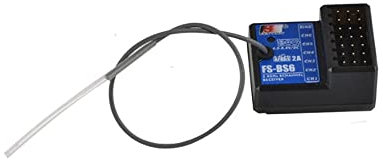 VOANZO Récepteurs de spectre 6 canaux 2,4 G FS-BS6 RC avec système de stabilisation gyroscopique pour voiture/avir/chenille 1/10 RC