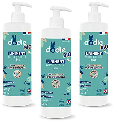 Dodie Lot de 3 liniments Bio 400 Ml