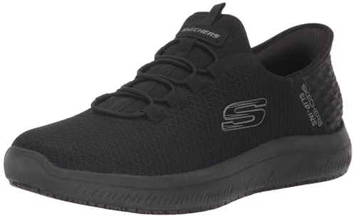 Skechers Men's Summits Colsin Sr Hands Free Slip -Ins, BBK, 13 Wide