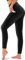 CAMPSNAIL Leggings Damen High Waist Blickdicht Leggins für Sport Yoga Gym (1er Pack- Schwarz-T,S-M)