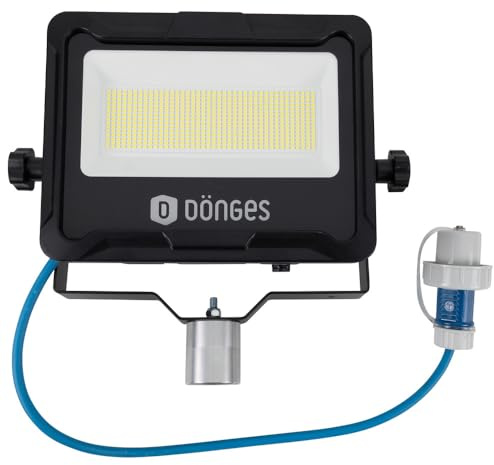 Dönges Feuerwehr LED Strahler 120W, für Scheinwerfertrage (Flähenstrahler Flutlichtanlage Flutlichtstrahler Erleuchtung Großflächenstrahler LED-Strahler LED #eswerdelicht) Lichtstrom: 22.000 lm