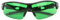 Grow Room Glasses UV-Schutzbrille für die Arbeit mit HPS-Beleuchtung und LED-Lichtschutz (Grün)