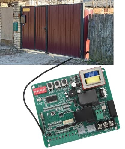 Placa de Circuito de Puerta Corredera con Función de Velocidad Lenta, Ajuste de Fuerza del Motor, Perilla de Ajuste de Resistencia del Motor para Abridor de Puerta Automático