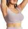 Conturve Wirefree High Support Shaper Bra (Cups AA-FF) + Extra Bra Extender Offers Back Support - Pale Grey