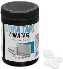 ErrecHome Klimaanlagen-Reinigungskit, enthält Clima Clean 1L Reiniger für Innengeräte und Filter, Clima Cover Schutzhülle, Clima Tabs 40 Tabletten für die Reinigung des Kondensatabflusses, Handschuhe