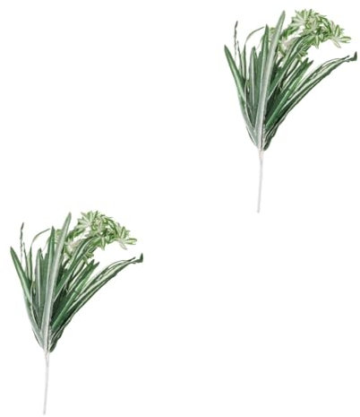 Amosfun 2pcs Decorative Artificial Plants Outdoor Vine Plants Artificial Hanging Fake Greenery