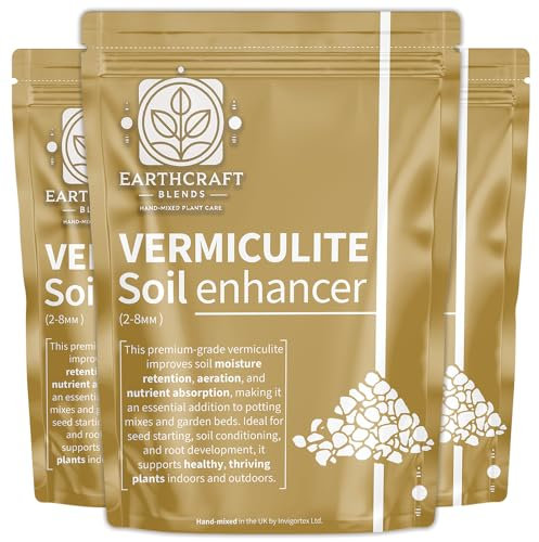 Horticultural-Grade Vermiculite for Plants – Lightweight Soil Conditioner for Drainage, Aeration & Moisture Retention 1l - 100l (100 Litre)