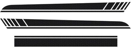 LeLeD Karosserie Kofferraum Dekoration Aufkleber Taille Linien Aufkleber Tür Seitendekor Aufkleber für Mercedes Benz A Class W177