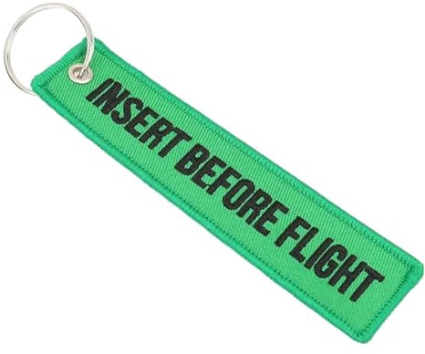 KREATIONS Schlüsselanhänger Before Flight 2er Set