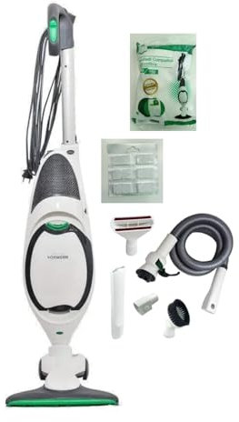 Folletto Aspirapolvere VK 150, Set Completo con Tubi Flex, Accessori, Sacchetti Profumati, 24 Mesi Garanzia