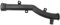 Tubo Aspirazione Auto Per Peugeot 207 208 308 1.4 1.6 Tubo Flessibile Del Liquido Di Raffreddamento Dell'acqua Flangia Del Radiatore