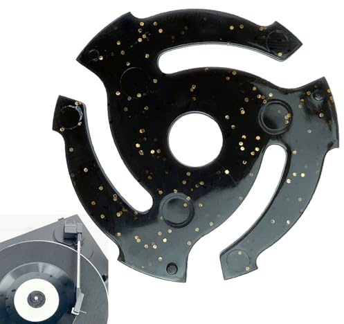 Adaptateur 45 Tours | Adaptateur Central - Accessoire de Remplacement pour Collectionneurs Audiophiles Passionnés de Musique