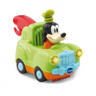 La depanneuse Magique de Dingo 1 a 3 Ans - vehicule pour tut tut bolides - Set Collection Mickey et Ses Amis avec Carte Tigre