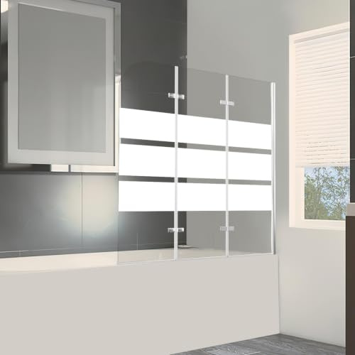 Ollewiellan Paroi de douche pour baignoire double face Nano 120 x 140 cm