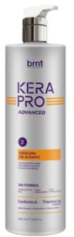 KATIVA Bmt Kerapro Advanced Mascara de Alisado, Negro, 1000 Mililitros