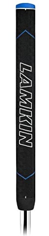 Lamkin Sinkfit Pistol Golf Grips, Putter Grips Fingerprint and Genesis Technology, Black/Blue