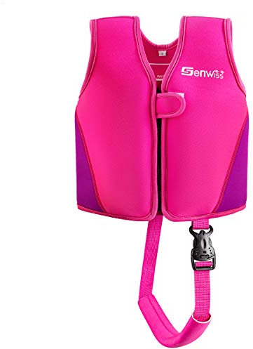 Genwiss - Gilet da nuoto per neonata, per bambini da 18 mesi a 2 anni, misura 9-12,7 kg