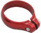 CUTICATE Fahrrad Sattelklemme mit Schnellspanner Aluminium Sattel-Schelle - Rot, 34.9