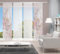 VISION S MARMOSA Schiebegardine, halbtransparent, Bambusoptik, 260x60 cm, Farbe:Rose, Größe:260 x 60 cm, Anzahl:4er Set (2X, 2X)