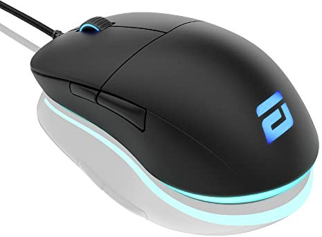 ENDGAME GEAR XM1 RGB Gaming Maus PMW3389 Sensor RGB Beleuchtung 50 bis 16.000 CPI 5 Tasten 60M Schalter Schwarz