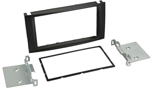 Schlauer-Shop24 ACV Electronic Façade d'autoradio Double DIN pour VW Touareg 7L/T5 Multivan Transporter de 2002 à 2010