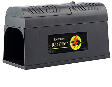 SNAWEN Trappola per Topi Elettronica, Trappole per Topi per Ratti Elettriche Riutilizzabili, Trappola per Uccidere Ad Alta Tensione, Killer Trappola per Topi, Cacciatore di Roditori per Topi