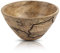 Beautiful Handmade 12 cms Decorative Wooden Snack Serving Bowl For Dry Fruits Chips Coffee Table Countertop Display Key Bowl Tableware Kitchen Living Room Home Decor Accents Dinnerware
