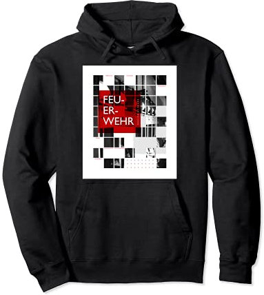 Feuerwehr Maschinist Atemschutz Feuer Feuerwehrauto Papa Fun Pullover Hoodie