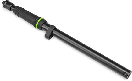 Gravity MS 0200 - Mikrofonstange für Tischmontage, Höhenverstellung von 370 mm bis 600 mm, schwarz