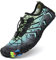 ziitop Badeschuhe Damen Herren Strandschuhe Schnell Trocknend Wasserschuhe Drainagelöcher Strand Schwimmschuhe Unisex Barfußschuhe für Kajakfahren Studio Traillauf Wandern(EU35 Farbverlauf Mondlicht)