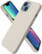 ORNARTO für iPhone 13 6,1 Silikon Case, Hülle Ultra Dünne Voller Schutz Flüssig Silikon Handyhülle Schutz für iPhone 13(2021) 6,1 Zoll Grau