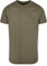 Build Your Brand BB010-Basic Round Neck T-Shirt Camiseta Hombre, Olive, XL