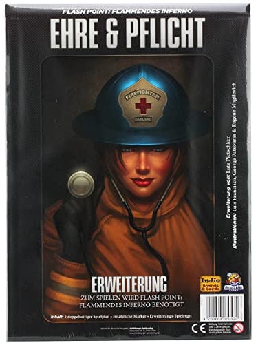 Heidelberger Spieleverlag Flash Point: Ehre und Pflicht - Indie Boards & Cards - Deutsch - Erweiterung - U-Bahn &Flugplatz, Blau, 3