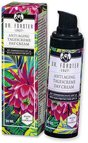 Anti Aging Tagescreme mit Lichtschutzfaktor 10, SPF10, Tagescreme mit Basis UVA & B Schutz auch für anspruchsvolle Haut, hochwertige Wirkstoffkombination Stammzellen und Provitamin B5