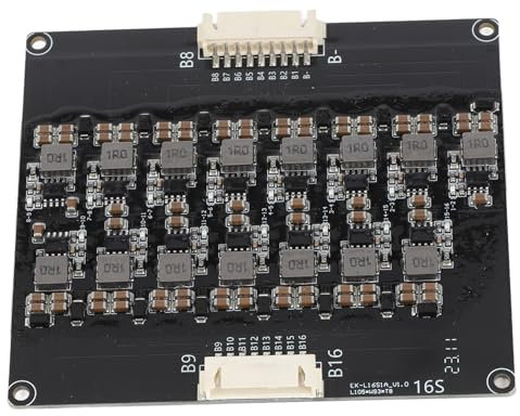 Akku Active Equalizer LFP Induktiver Active Equalizer Balancer Energieübertragung Li-Ion Akku Active Balancing Board 1.2A((16s))