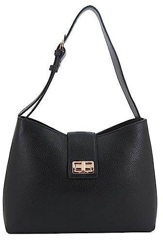 Geox Damen D Solangy Bag, Schwarz, Einheitsgröße EU
